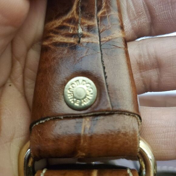 Dooney & Bourke Medium Chiara Brown Leather Handbag - Picture 11 of 13